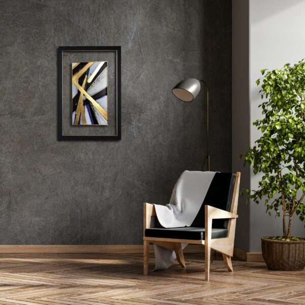 Varaklı Cam Tablo VT-0107